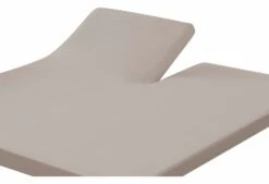 Dixxius Split-Topper Spannbetttuch Excellent Percale -Schlafkomfort Rabattwelt 0014 split topmatras taupe 2