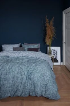 Rivièra Maison Hamilton Bettwäsche Blau -Schlafkomfort Rabattwelt 208578 0