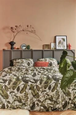 At Home By Beddinghouse All Leaves Bettwäsche Grün 7 At Home By Beddinghouse All Leaves Bettwäsche Grün -Schlafkomfort Rabattwelt all leaves green 00 mood large