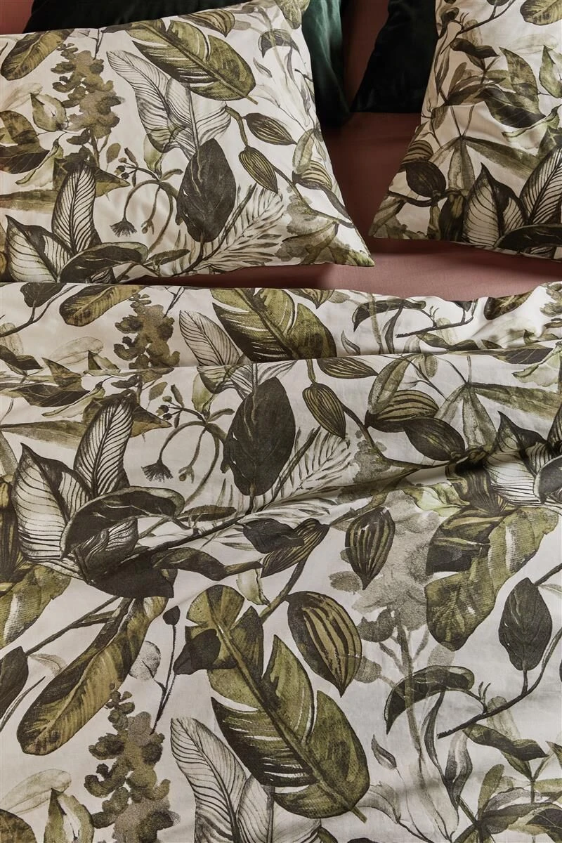 At Home By Beddinghouse All Leaves Bettwäsche Grün 4 At Home By Beddinghouse All Leaves Bettwäsche Grün – Bild 4