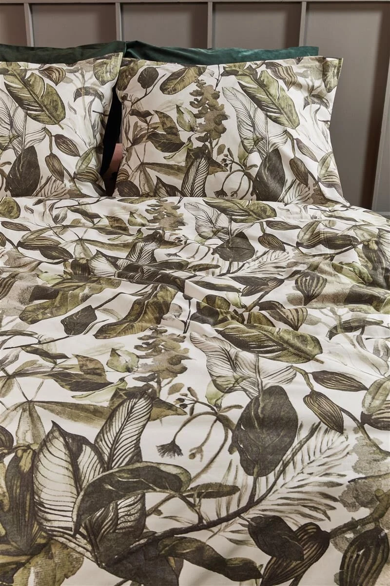 At Home By Beddinghouse All Leaves Bettwäsche Grün 5 At Home By Beddinghouse All Leaves Bettwäsche Grün – Bild 5