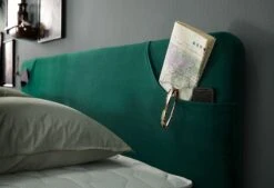 Boxspringbett Lifestyle Basil -Schlafkomfort Rabattwelt basil detail hoofdbord styling web