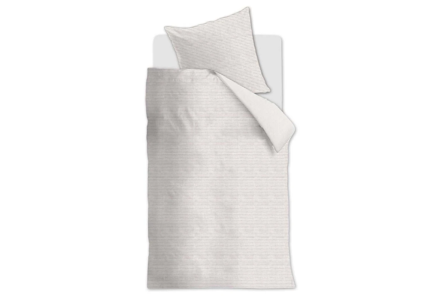 Rivièra Maison Bande Stripe Bettwäsche Sandfarben 2 Rivièra Maison Bande Stripe Bettwäsche Sandfarben – Bild 2