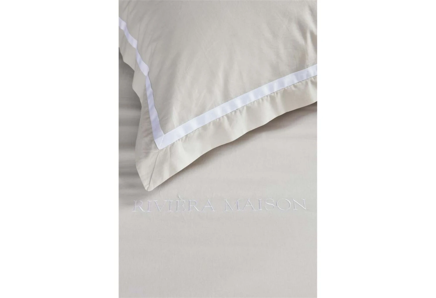 Rivièra Maison Oasis Bettwäsche Sandfarben 3 Rivièra Maison Oasis Bettwäsche Sandfarben – Bild 3