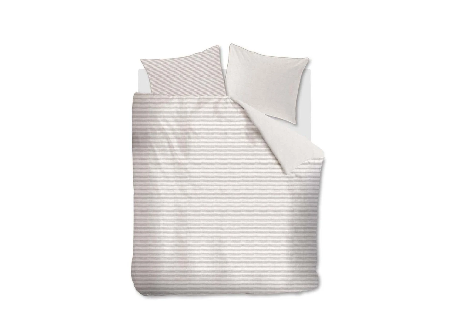 Rivièra Maison Bande Stripe Bettwäsche Sandfarben 1 Rivièra Maison Bande Stripe Bettwäsche Sandfarben