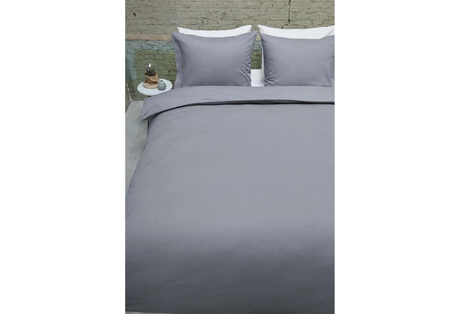 Beddinghouse Basic Gots Bettwäsche Grau 5 Beddinghouse Basic Gots Bettwäsche Grau – Bild 5