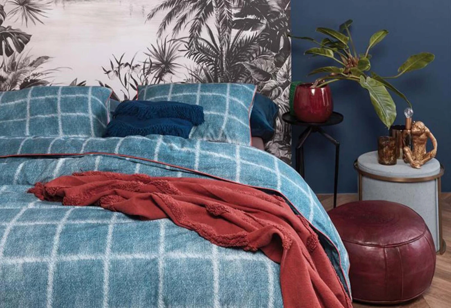 At Home By Beddinghouse Denim Bettwäsche Blau 3 At Home By Beddinghouse Denim Bettwäsche Blau – Bild 3