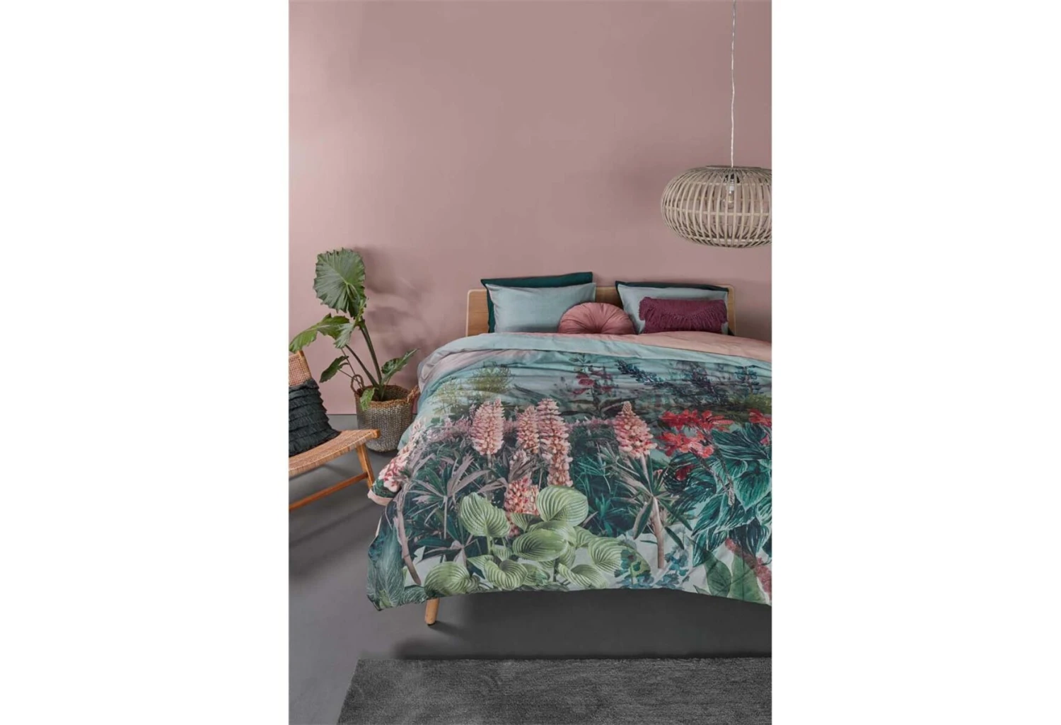 Beddinghouse Lupine Bettwäsche Grün 4 Beddinghouse Lupine Bettwäsche Grün – Bild 4