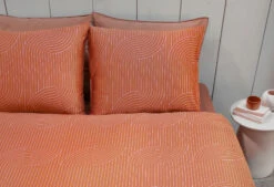 Vtwonen Broom Bow Bettwäsche Terra -Schlafkomfort Rabattwelt broom bow terra de dx 135x200 60