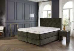 Boxspringbett Royal Babylon - Schnell Lieferbar -Schlafkomfort Rabattwelt carrera 3kwart kaal basis web gespiegeld 1 1