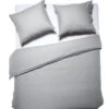 Dixxius Casual Bettwäsche Hellgrau