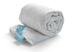 Dixxius Bronze Royal Custom Climate 1 Bettdecke -Schlafkomfort Rabattwelt cc1 opgerold driekwart