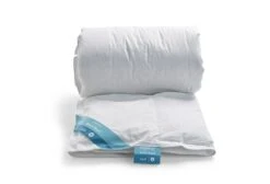 Dixxius Bronze Royal Custom Climate 3 Bettdecke -Schlafkomfort Rabattwelt cc3 opgerold front