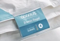 Dixxius Bronze Royal Custom Climate 4 Bettdecke -Schlafkomfort Rabattwelt cc4 zijlabel