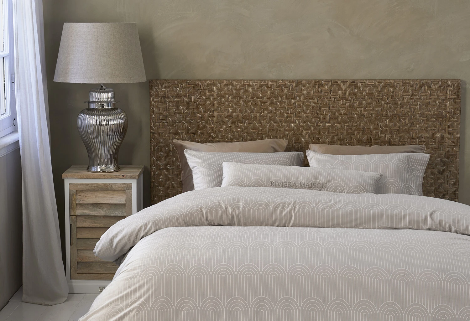 Rivièra Maison Cecelia Bettwäsche Sand 3 Rivièra Maison Cecelia Bettwäsche Sand – Bild 3