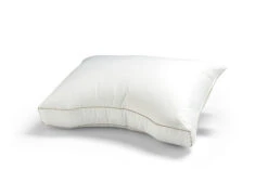 Dixxius Comfort Gold 90% Kopfkissen 11 Dixxius Comfort Gold 90% Kopfkissen -Schlafkomfort Rabattwelt comfort gold hoofdkussen 3 4 gedraaid label zichtbaar liggend copy