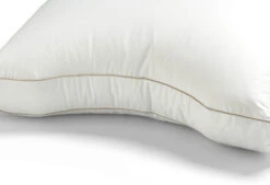 Dixxius Comfort Gold 90% Kopfkissen 13 Dixxius Comfort Gold 90% Kopfkissen -Schlafkomfort Rabattwelt comfort gold hoofdkussen 3 4 gedraaid label zichtbaar liggend neksteun