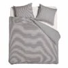 Vtwonen Comfy Stripe Bettwäsche Grau