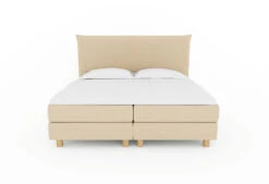 Boxspringbett Online-Only Corvus -Schlafkomfort Rabattwelt corvus offwhite vrijstaand rechtvanvoor 4x3 1