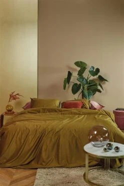 At Home By Beddinghouse Cosy Corduroy Bettwäsche Ocker -Schlafkomfort Rabattwelt cosy corduroy ochre 00 mood large