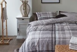 Rivièra Maison Cozy Check Bettwäsche Sandfarben -Schlafkomfort Rabattwelt cozy check sand 00 mood