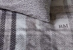 Rivièra Maison Cozy Check Bettwäsche Sandfarben -Schlafkomfort Rabattwelt cozy check sand 40 detail