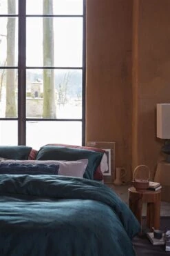 Vtwonen Crops Bettwäsche Dunkelblau -Schlafkomfort Rabattwelt crops dark blue 00 mood large