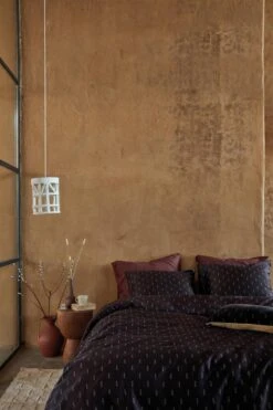 Vtwonen Crops Bettwäsche Dunkelrot -Schlafkomfort Rabattwelt crops dark red 00 mood large