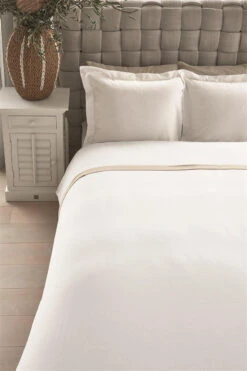 Rivièra Maison Ease Bettwäsche Weiß -Schlafkomfort Rabattwelt ease white de uv 135x200 60