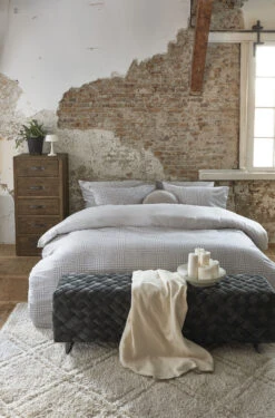 Rivièra Maison Eleanor Bettwäsche Grau -Schlafkomfort Rabattwelt eleanor grey de uv 135x200 0