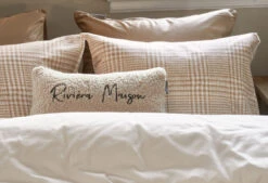 Rivièra Maison Eleanor Bettwäsche Sand -Schlafkomfort Rabattwelt eleanor sand de uv 135x200 20