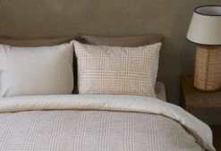 Rivièra Maison Eleanor Bettwäsche Sand -Schlafkomfort Rabattwelt eleanor sand de uv 135x200 60