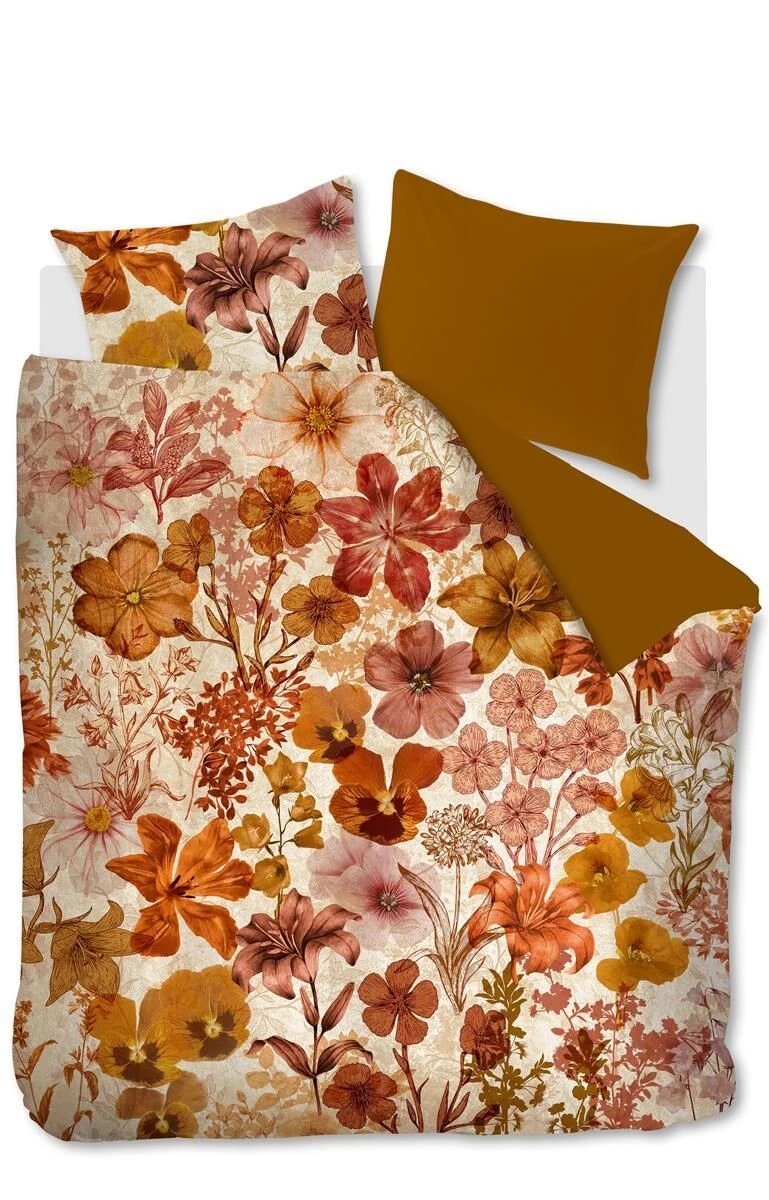 Beddinghouse Flora Bettwäsche Ocker 2 Beddinghouse Flora Bettwäsche Ocker – Bild 2