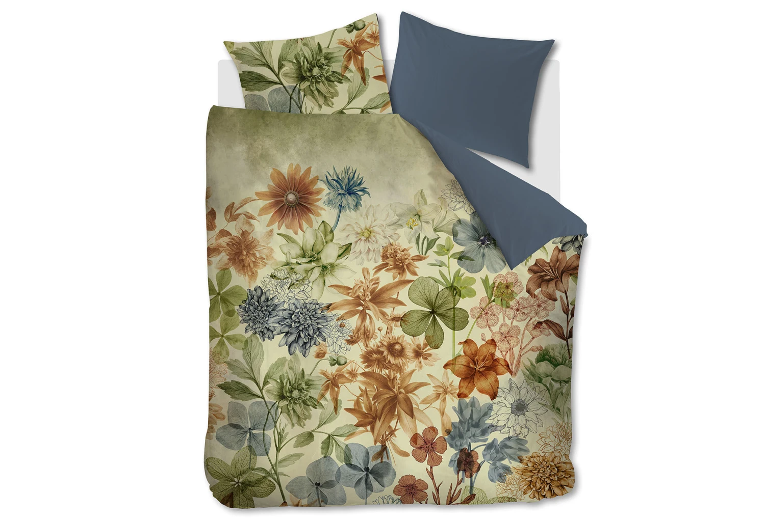 Beddinghouse Florian Bettwäsche Grün 1 Beddinghouse Florian Bettwäsche Grün