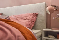 Boxspringbett Home 105 -Schlafkomfort Rabattwelt home105 sfeer detail hoofdbord