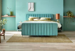 Boxspringbett Home 223 -Schlafkomfort Rabattwelt home223 rechtvoor voetbord