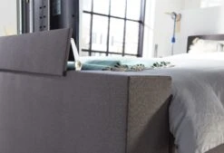 Boxspringbett Home 350 12 Boxspringbett Home 350 -Schlafkomfort Rabattwelt home 350 0006 voetenbord min