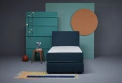 Jugendbett Justin 21 Jugendbett Justin -Schlafkomfort Rabattwelt justin frontaal kaal