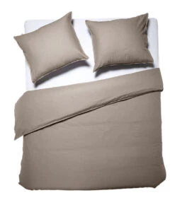 Dixxius Luxurious Bettwäsche Taupe