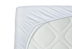Dixxius Spannbettlaken Und Molton Basic Kombi - Matratze 080-090 X 200-210 -Schlafkomfort Rabattwelt matras moltonhoeslaken 2