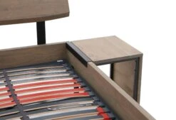 Nachttisch Balance Clear I -Schlafkomfort Rabattwelt nachttafel eiken clear i smoke grey oil raw 2 web