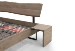 Nachttisch Balance Clear I -Schlafkomfort Rabattwelt nachttafel eiken clear i smoke grey oil raw 3 web