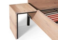 Nachttisch Balance Clear I -Schlafkomfort Rabattwelt nachttafel eiken clear i white oil timeless web