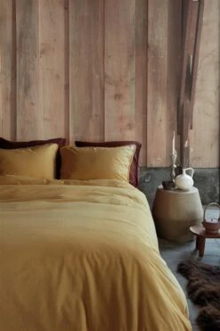 Vtwonen Natural Stone Fraying Bettwäsche Gelb -Schlafkomfort Rabattwelt natural stone fraying yellow 00 mood large