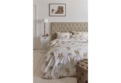 Riviera Maison Palm Parade Bettwäsche Sand -Schlafkomfort Rabattwelt palm parade sand 00 mood large