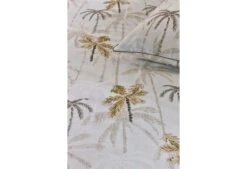 Riviera Maison Palm Parade Bettwäsche Sand -Schlafkomfort Rabattwelt palm parade sand 40 detail large