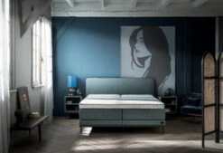 Boxspringbett Lifestyle Pepper - Schnell Lieferbar -Schlafkomfort Rabattwelt pepper sws frontkaal 1