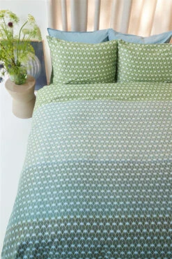 Beddinghouse Silas Bettwäsche Blau Grün -Schlafkomfort Rabattwelt silas blue green de uv 135x200 60