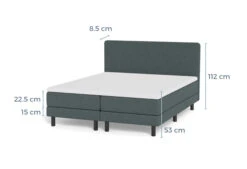 Boxspringbett Start 11 Boxspringbett Start -Schlafkomfort Rabattwelt start afmetingen