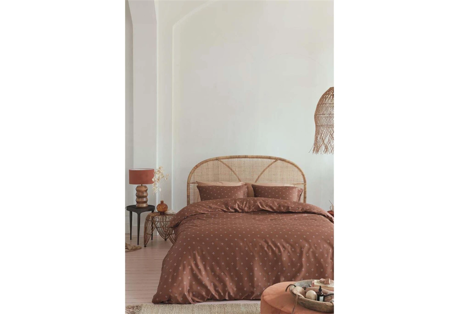 VTwonen Vt Wonen Sticking Dots Bettwäsche Terra 3 VTwonen Vt Wonen Sticking Dots Bettwäsche Terra – Bild 3